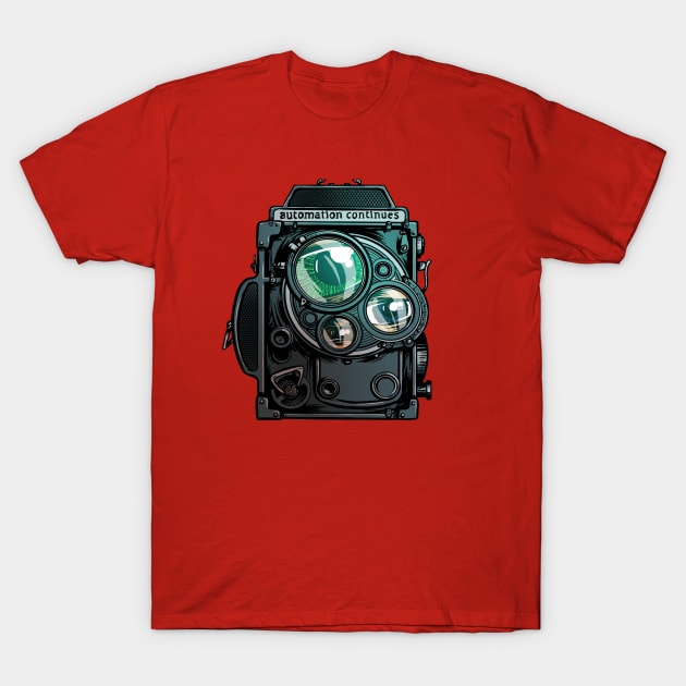 ai camera T-Shirt by corykerr